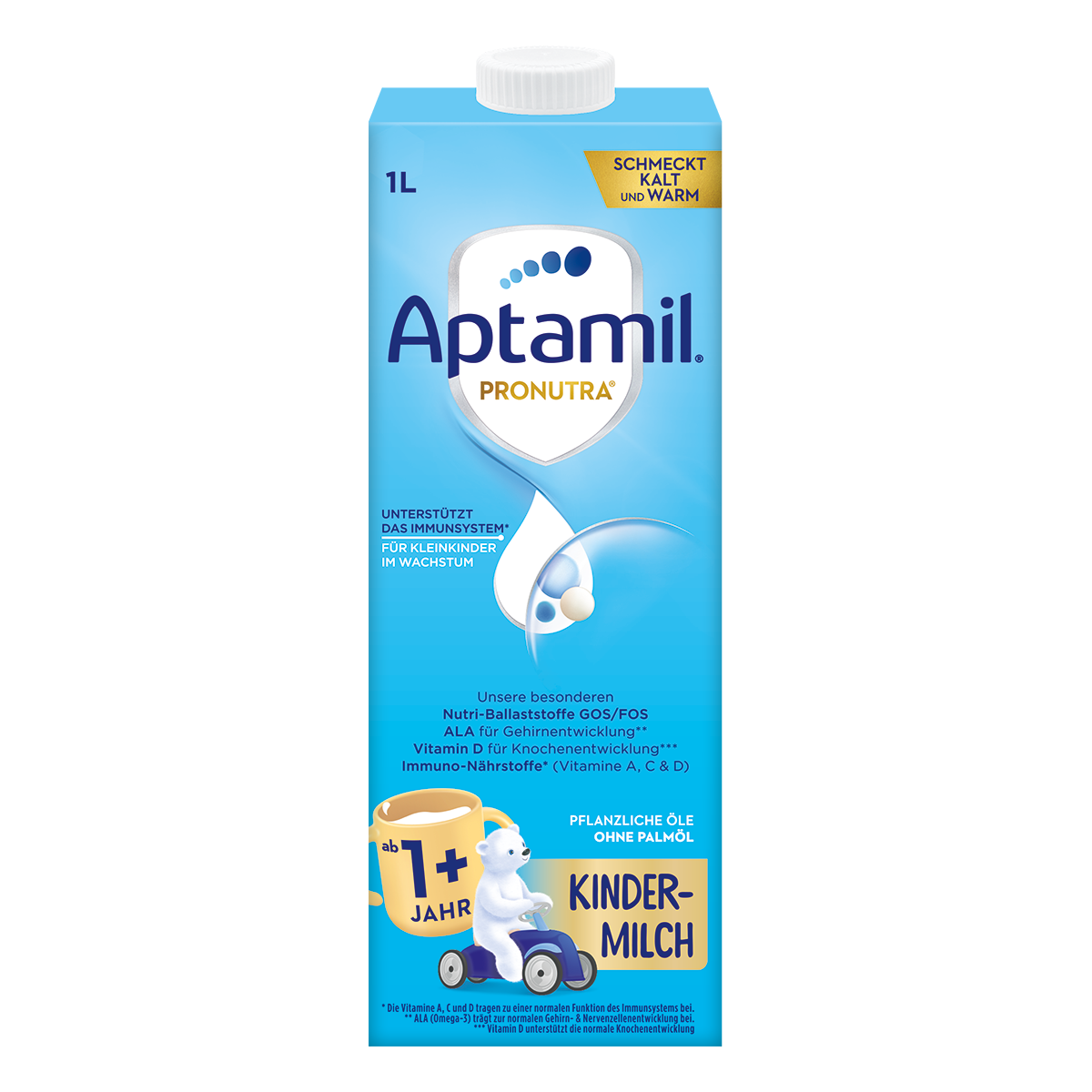 Aptamil Kindermilch 1+ flüssig, 1 Liter