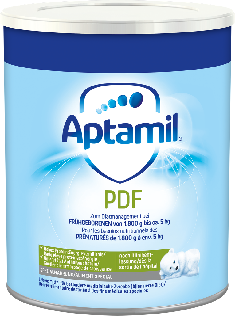 Aptamil® PDF (Post Discharge Formula) Spezialnahrung