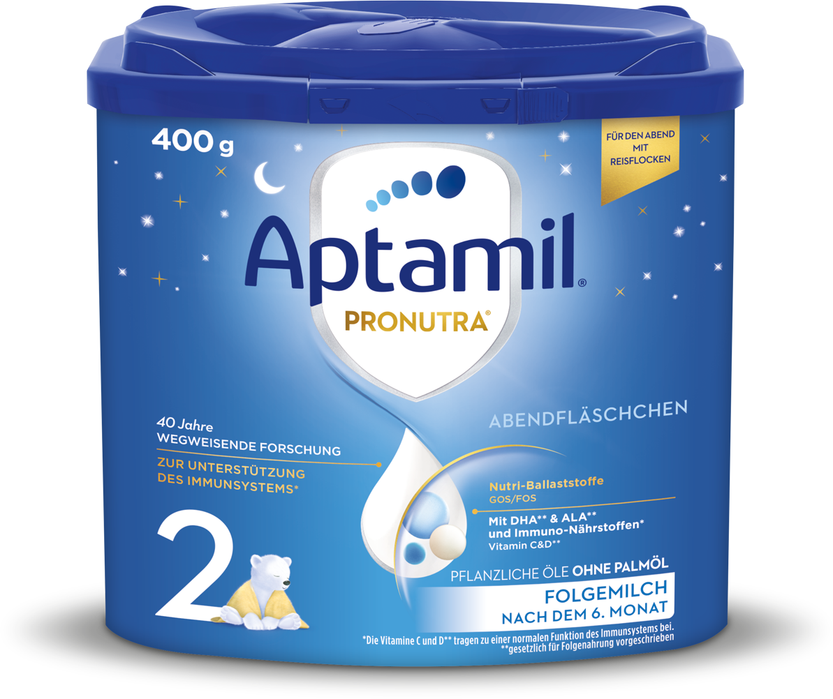 Aptamil Abendfläschchen Pronutra, Folgemilch