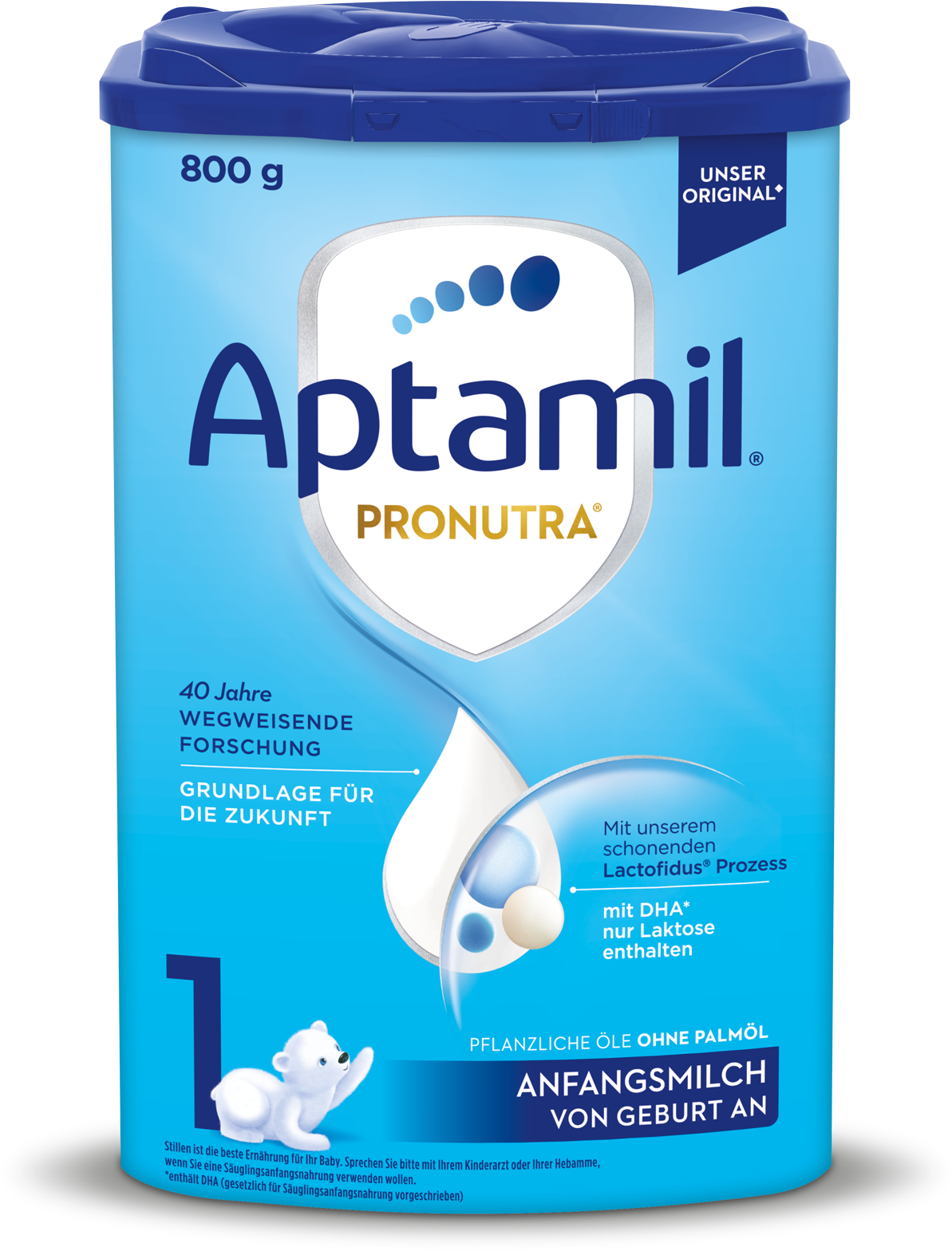 Aptamil 1 Pronutra, Anfangsmilch