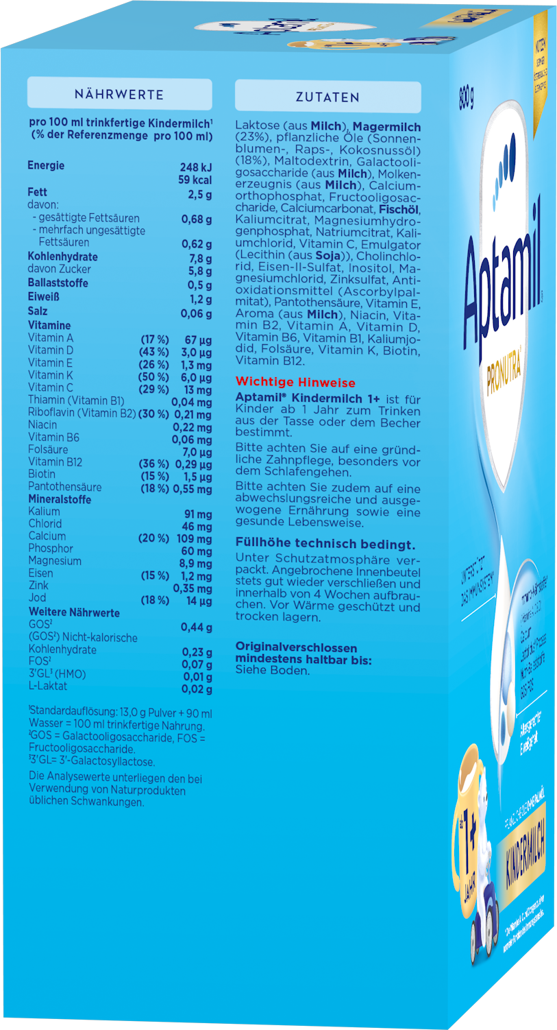 Pronutra Kindermilch 1+ l