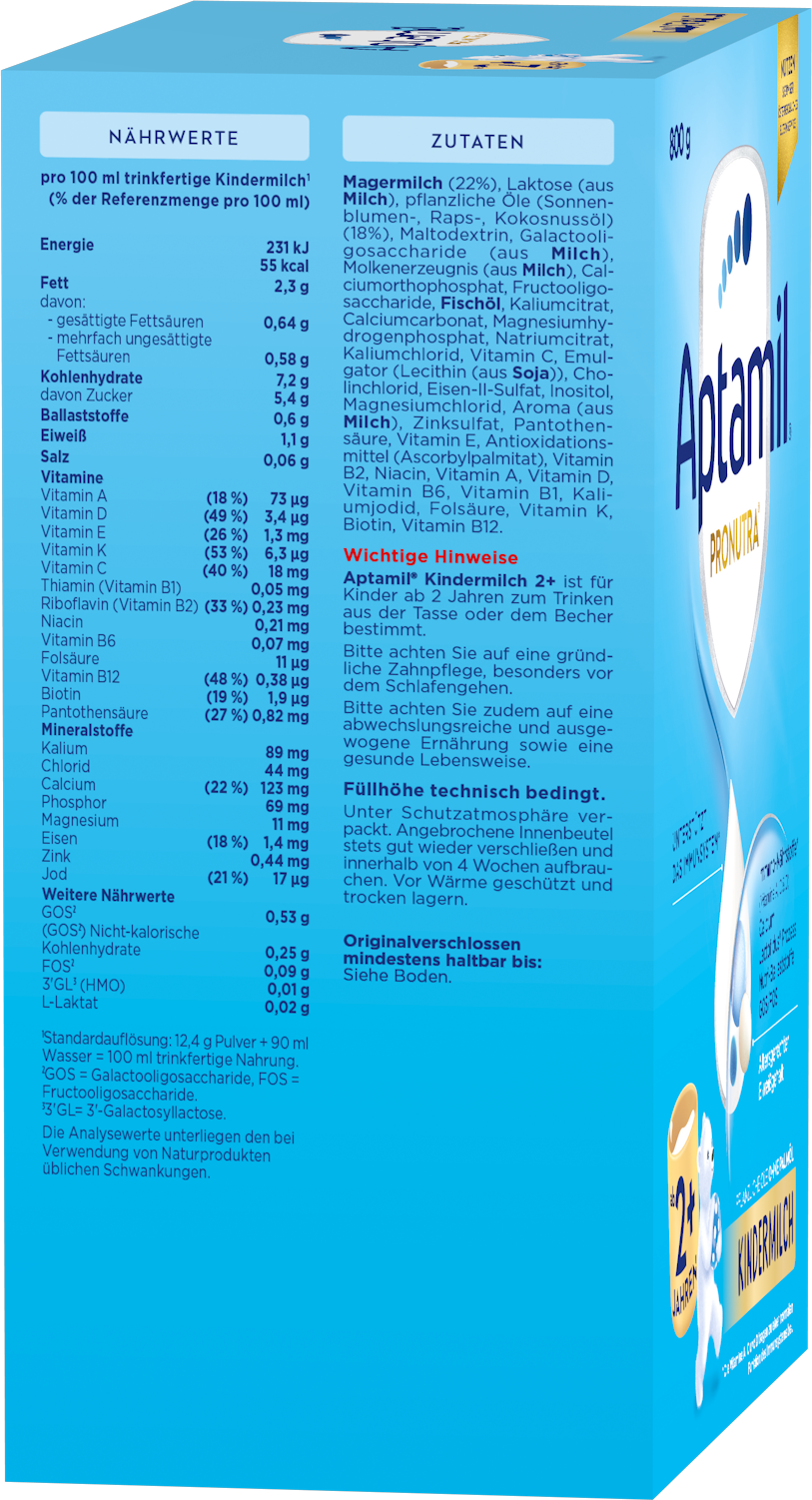 Pronutra Kindermilch 2+ l