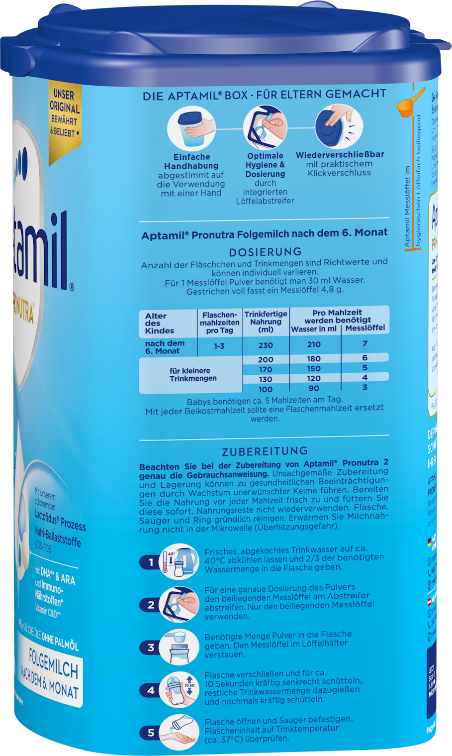 Aptamil Pronutra 2 RECHTS