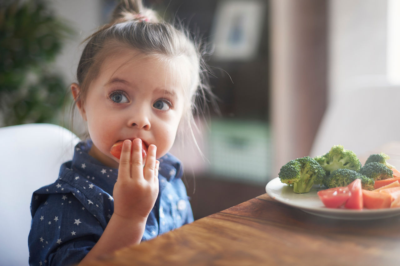 Eating vegetables by child make them healthier