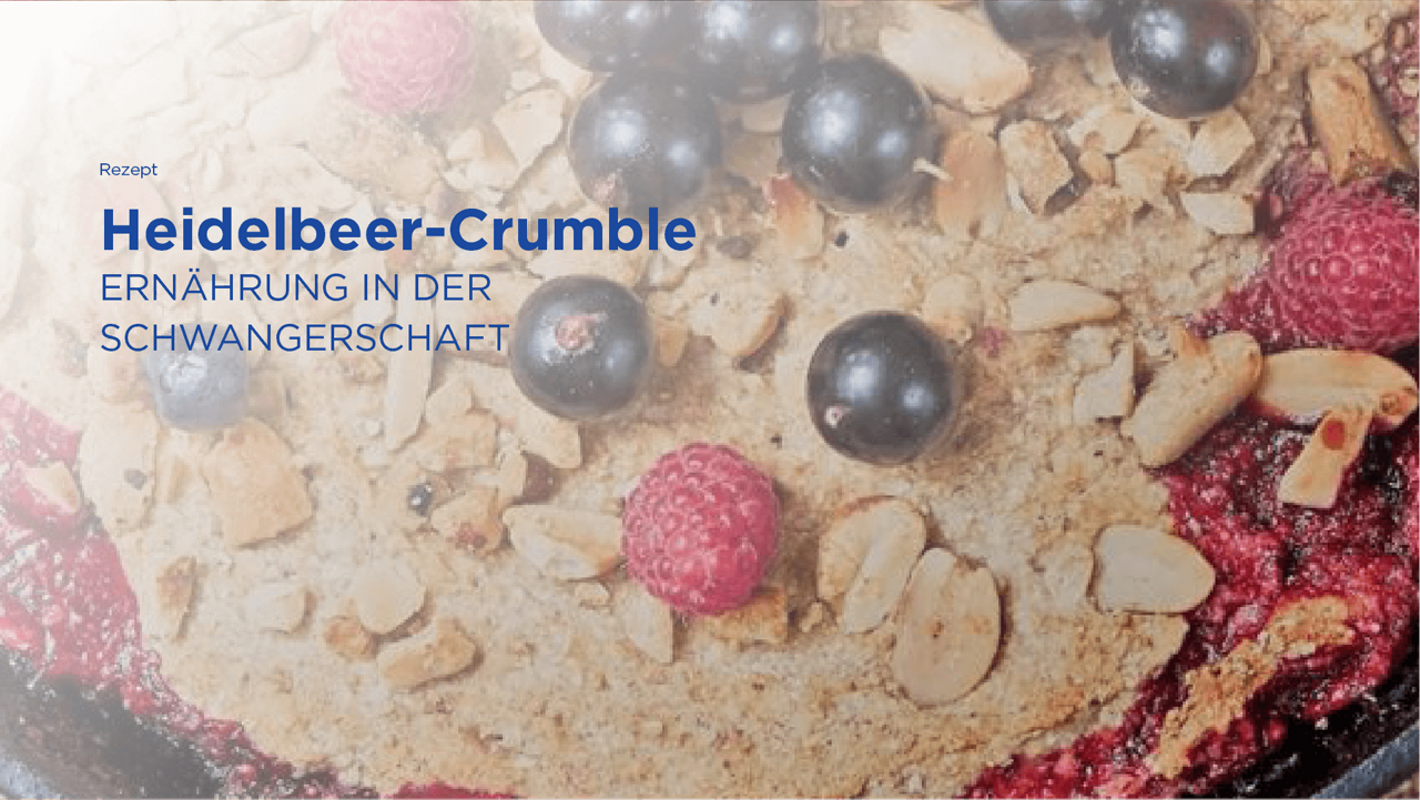 heidelbeer crumble